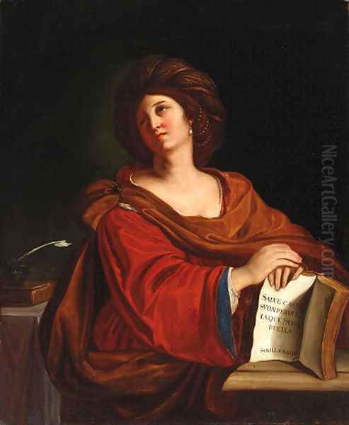 The Samian Sibyl Oil Painting by Italian School