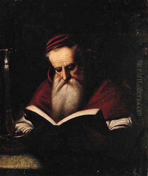 Saint Jerome Oil Painting by Italian School