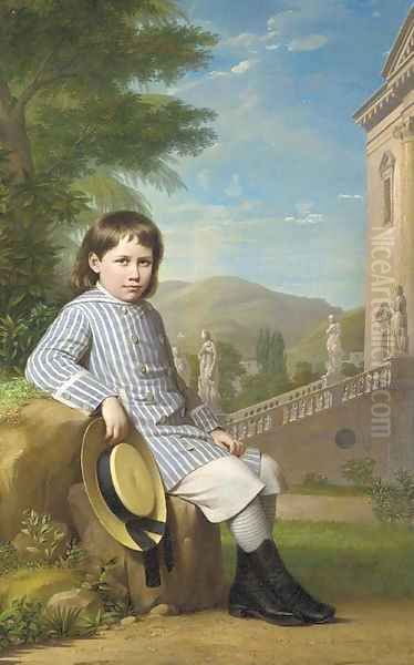 The young heir Oil Painting by Italian School