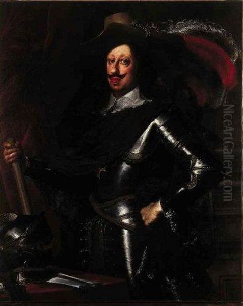 Portrait Du Grand-duc De Toscane, Ferdinand Ii De Medicis Oil Painting by Justus Sustermans