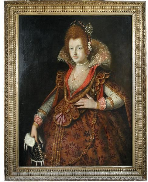 Portrait Of A Lady Oil Painting by Justus Sustermans