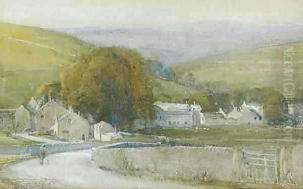 Sunset glow, Kettleworth Oil Painting by Arthur Reginald Smith