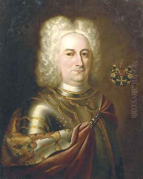 Portrait of Frederik Benjamin van der Capellen Oil Painting by Dutch School