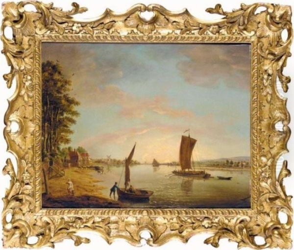 Lot Sold. Oil Painting by Francis Swaine