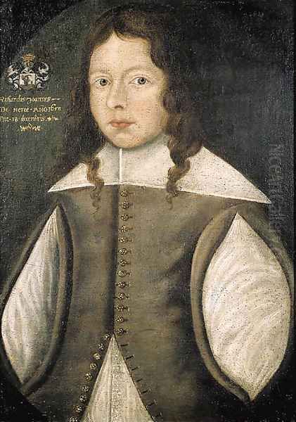 Portrait of Richard Johan de Neree (1639-1686) Oil Painting by Dutch School