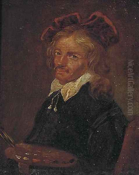 Self-portrait of an artist Oil Painting by Dutch School