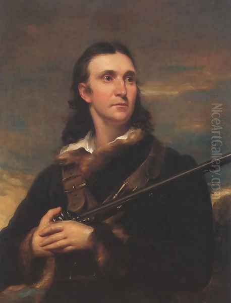 John James Audubon 1826 Oil Painting by John Syme