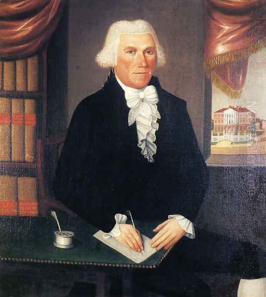 Jeremiah Halsey Oil Painting by Joseph Steward