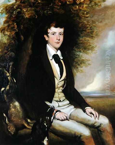 Lord Edward Fitzalan Howard, 1839 Oil Painting by H. Smith