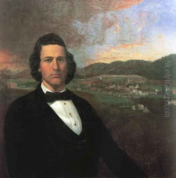 Joseph Francis Foard Oil Painting by Samuel M. Shaver