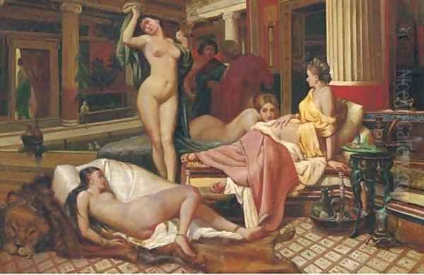 The harem Oil Painting by Continental School