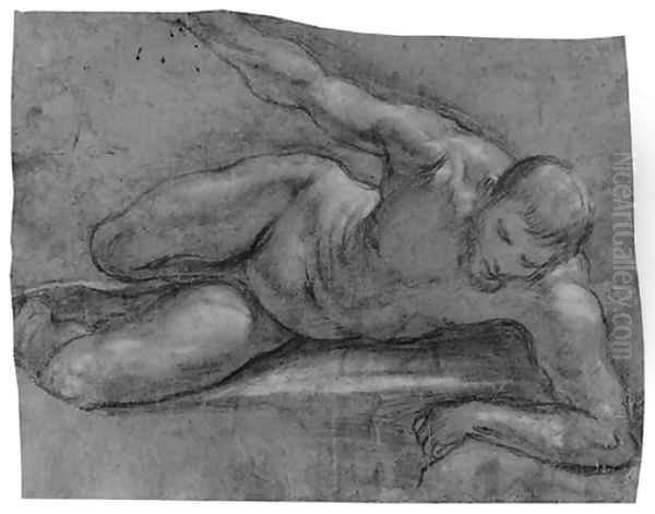 A reclining nude Oil Painting by Florentine School