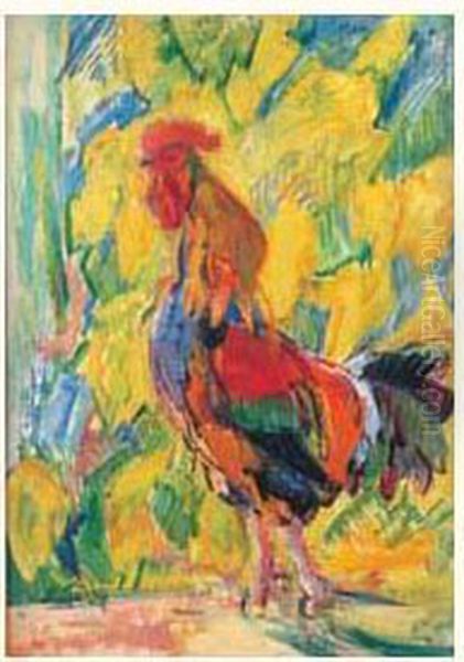 Le Coq Oil Painting by Nicolas Tarkhoff