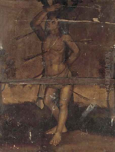 Saint Sebastian Oil Painting by Florentine School