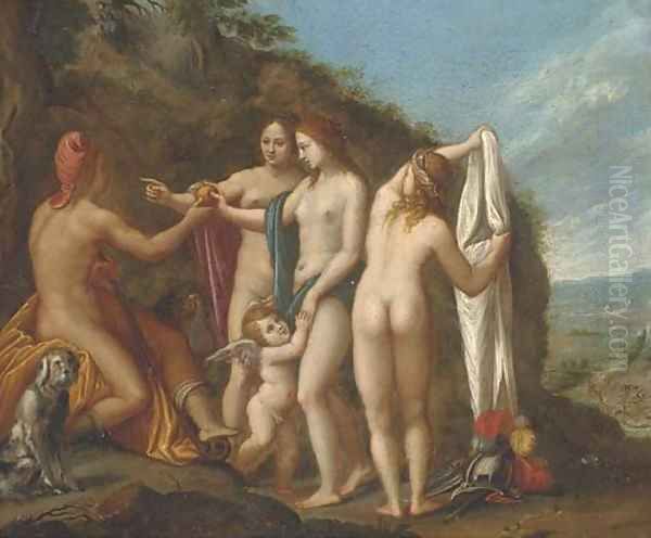 The Judgement of Paris Oil Painting by Florentine School