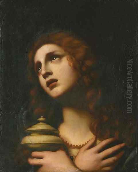 The Magdalen Oil Painting by Florentine School