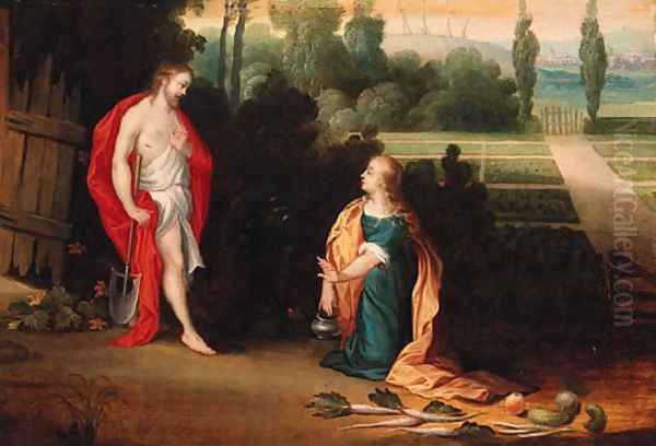 Noli me Tangere Oil Painting by Flemish School