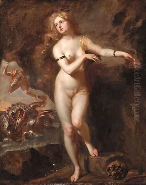 Perseus and Andromeda Oil Painting by Flemish School