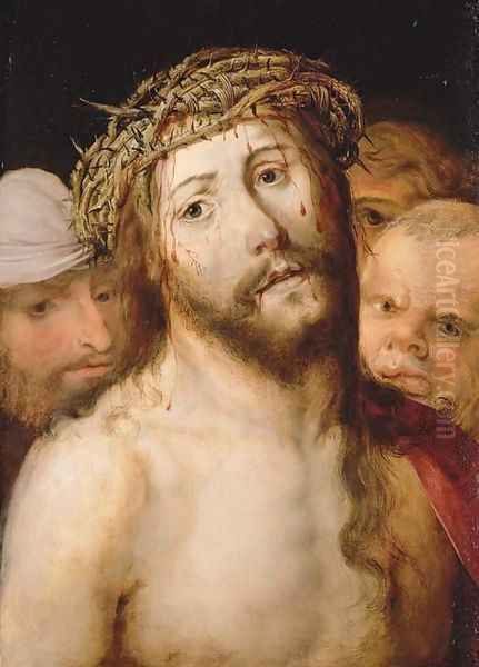 Ecce Homo Oil Painting by Flemish School