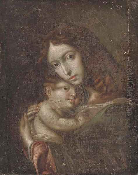 The Virgin and Child Oil Painting by Flemish School