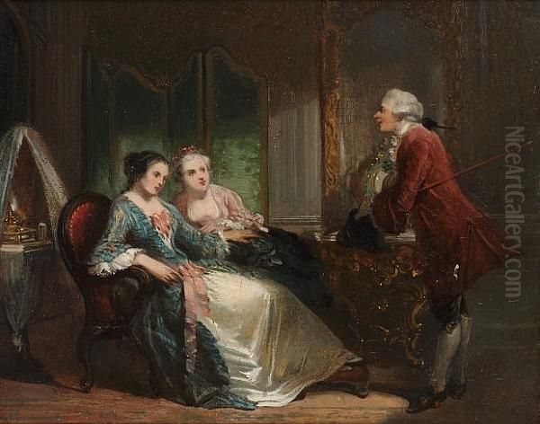 The Chaperone Oil Painting by Herman Frederik Carel ten Kate