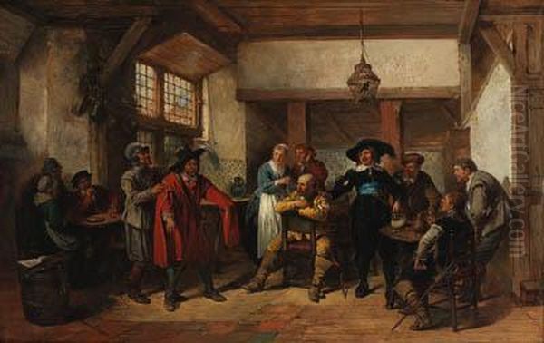 The New Recruit Oil Painting by Herman Frederik Carel ten Kate