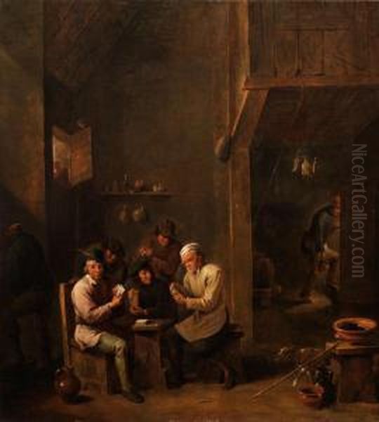 Niederl Oil Painting by David The Younger Teniers