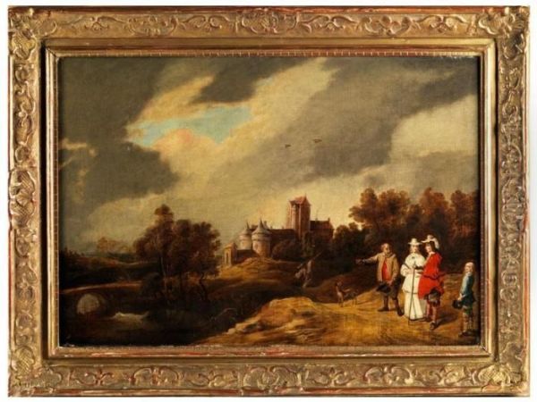 Landschaft Oil Painting by David The Younger Teniers