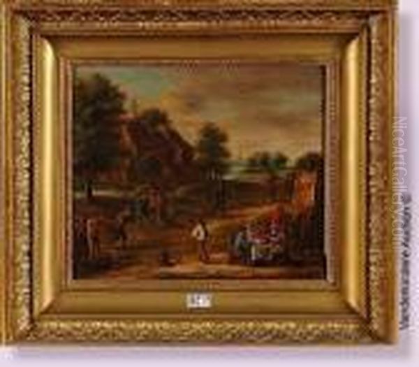 Kermesse Flamande Oil Painting by David The Younger Teniers