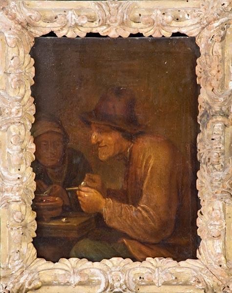 Interno Di Locanda Con Fumatori Di Pipa Oil Painting by David The Younger Teniers