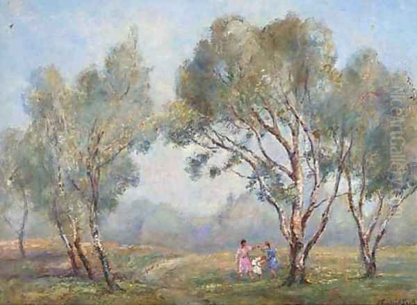 Blythe, May morning Oil Painting by James Herbert Snell