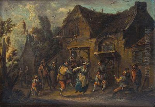 Flamische Kirmes Oil Painting by David The Younger Teniers