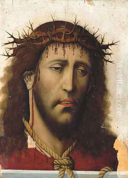 Ecce Homo Oil Painting by Spanish School