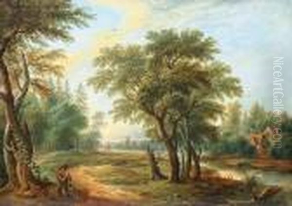 Der Geograph Oil Painting by David The Younger Teniers