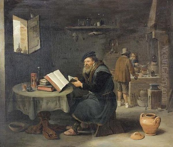 Umkreis Oil Painting by David The Younger Teniers