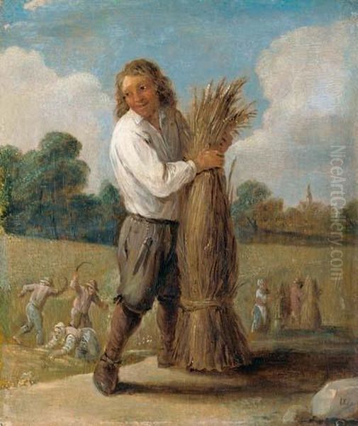 Allegorie Des Herbstes. Oil Painting by David The Younger Teniers