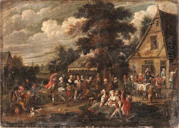 Ii, D Oil Painting by David The Younger Teniers