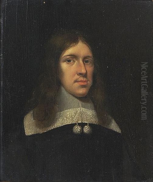 Portrait Of A Gentleman Oil Painting by Gerard Terborch