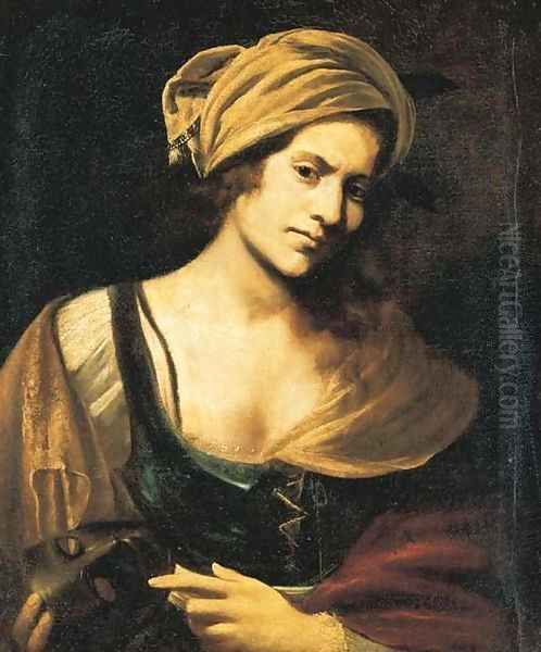 Melpomene Oil Painting by Roman School