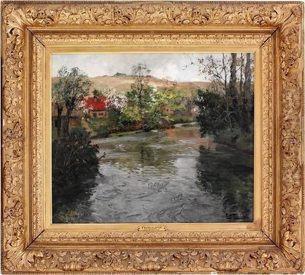 Elven Oil Painting by Fritz Thaulow