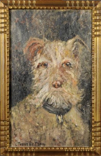 Le Chien Oil Painting by Louis Thevenet