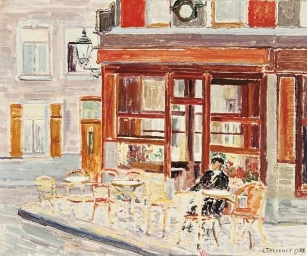 Terrasse Oil Painting by Louis Thevenet