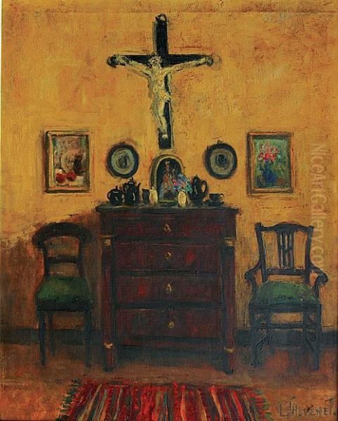 La Commode Oil Painting by Louis Thevenet