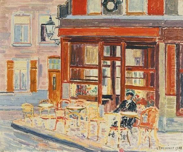 Terras (1928) Oil Painting by Louis Thevenet