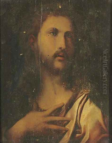 Christ Oil Painting by North-Italian School