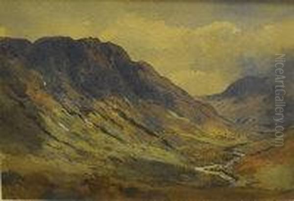 Glen Catacol, 
Isle Of Arran Oil Painting by Archibald Thorburn