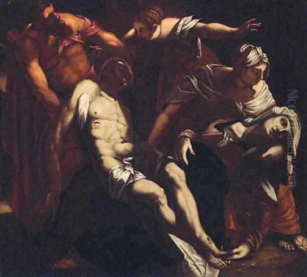 The Lamentation Oil Painting by North-Italian School