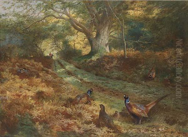 The Bridle Path Oil Painting by Archibald Thorburn