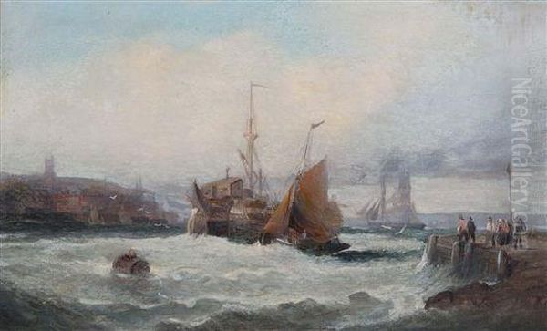 Signed Oil Painting by William Georges Thornley