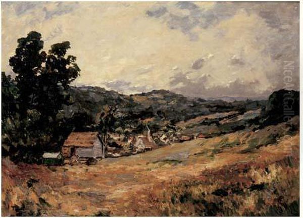 Paysage De Montagne Oil Painting by William Georges Thornley